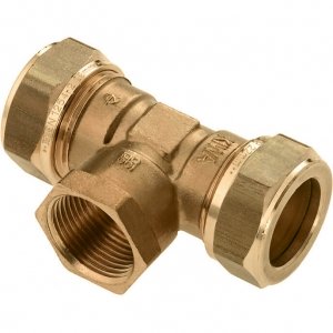 BONFIX - T-stuk knel met schroefbus alle maten