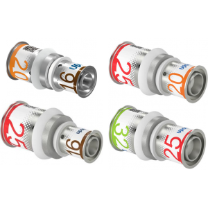 Uponor S-press - Rechte verloopkoppeling alle maten