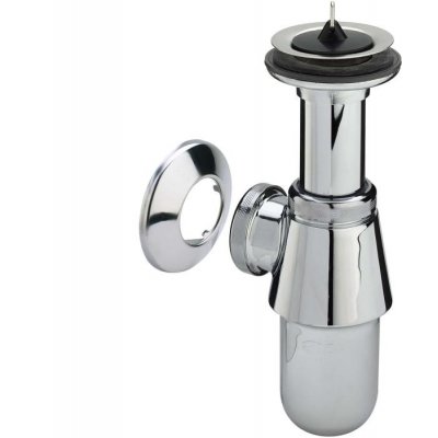 Viega - Plugbekersifon chroom met rozet 5/4 x 32 Viega - Plugbekersifon chroom met rozet 5/4 x 32