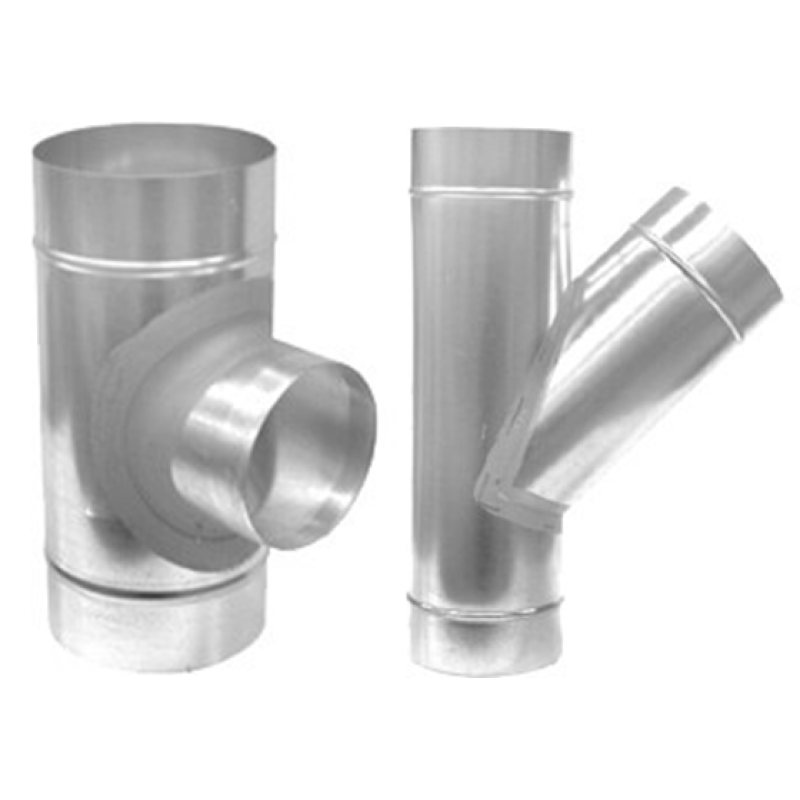 Spiraliet - T-stuk 45/90° ALLE MATEN